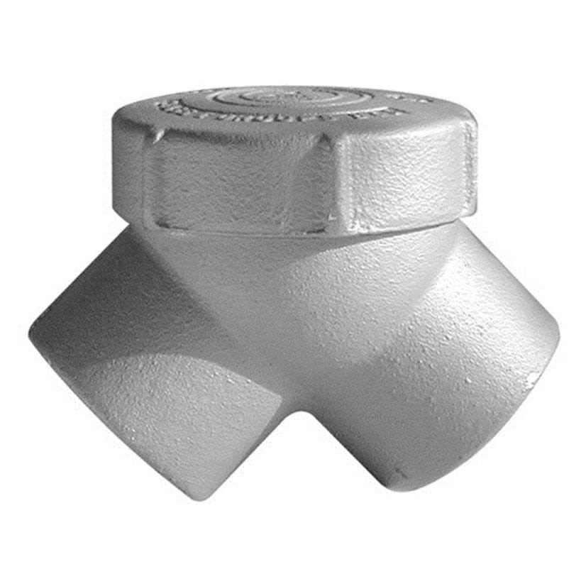 Appleton® UNILETS™ ELBY-50 Capped Elbow, 1/2 in Trade, 90 deg, Malleable Iron, Triple Coat